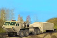 Trumpeter M983 Tractor with AN/TPY-2 X Band Radar 1:72