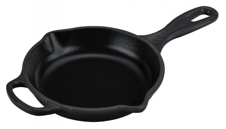 Le Creuset Skillet Koekenpan Ø 16 cm Gietijzer Mat Zwart