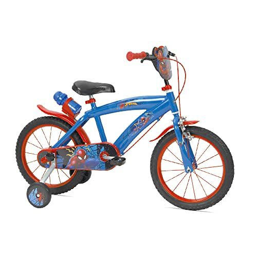 Huffy Fiets 16 inch Marvel Spidey Boys, blauw, één maat