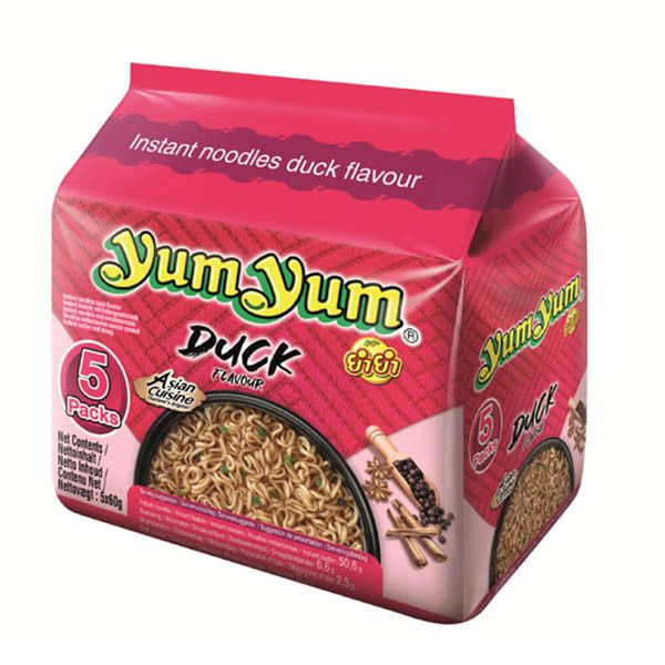 Yum Yum Noodles Soep eend (5 pack)