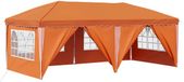 vidaXL Pop-up Feesttent Oranje 575 x 288 x 245 cm