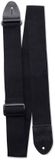 Martin 18A0104 Geweven Gitaarband met Plectrumhouder Zwart