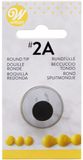 Wilton Spuitmondje - #2A Rond - Garneerspuit voor Taartdecoratie