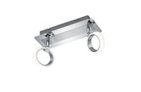 Trio Leuchten Corland 874310206 LED-strip met acrylscherm, verchroomd