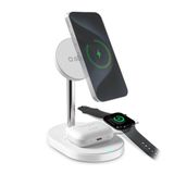 SBS Draadloos laadstation 3-in-1, Qi2 25 W MagSafe, MFI-gecertificeerd