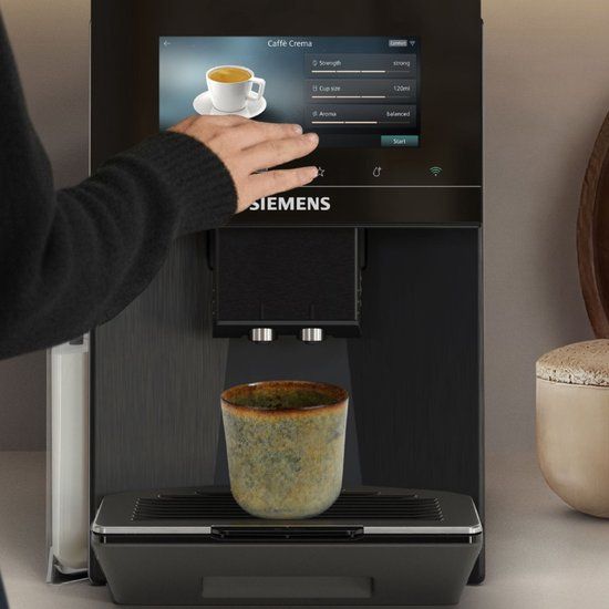 Siemens EQ900 iAroma TQ927E05 Volautomatische koffiemachine bonen - Zwart