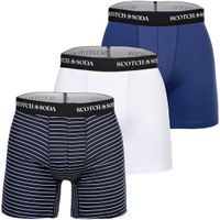 Scotch & Soda Heren Boxershorts Gestreept Multicolor S
