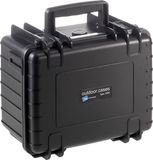 B&W International Type 2000 Outdoor Case incl. vakindeling - zwart