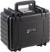 B&W International Type 2000 Outdoor Case incl. vakindeling - zwart