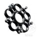 JT Sprockets JTA750B Aluminium Achtertandwiel Drager Zilver