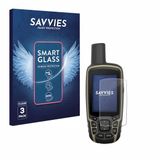 Savvies 3 Stuks Screenprotector - Geschikt voor Garmin GPSMAP 65s - Transparant