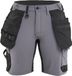 Blåkläder Short de travail femme stretch 4 directions 71241645 Gris moyen/Noir