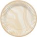 Folat Borden (papier) Marmer Beige 23 cm - 8 stuks