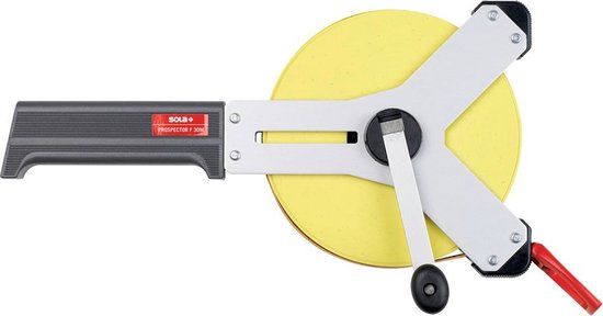 Sola Glasvezel landmetr 30mtr Prospector YF30, Eindhaak, geel EG-Klasse 2 SB - 50059301