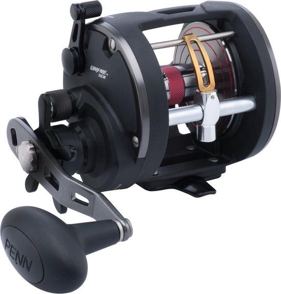Penn Warfare 20 Levelwind Reel - Zwart