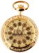 Excellanc Analoge zakhorloge met kwartsuurwerk met motief schip 485704000014 goudkleurige behuizing afmetingen 47 mm x 12 mm met mineraalglas