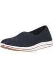 Clarks Brinkley Emily mocassinzool voor dames, Navy Blauw