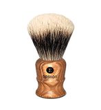 Epsilon Scheerkwast met twee stroken van hout, 49/26 mm, uniek, standaard