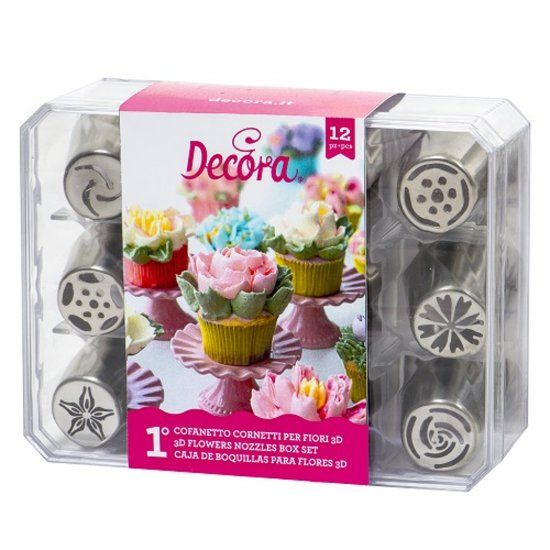 Decora Spuitmondjes 3D - Boeket - Set 1