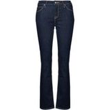Lee Marion Straight Spijkerbroek Blauw