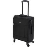 ESMARA® Valise cabine à roulettes, 38 L, noir