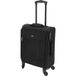 ESMARA® Valise cabine à roulettes, 38 L, noir