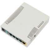 MikroTik RB951Ui-2HnD Wireless Router - 2.4 GHz - White