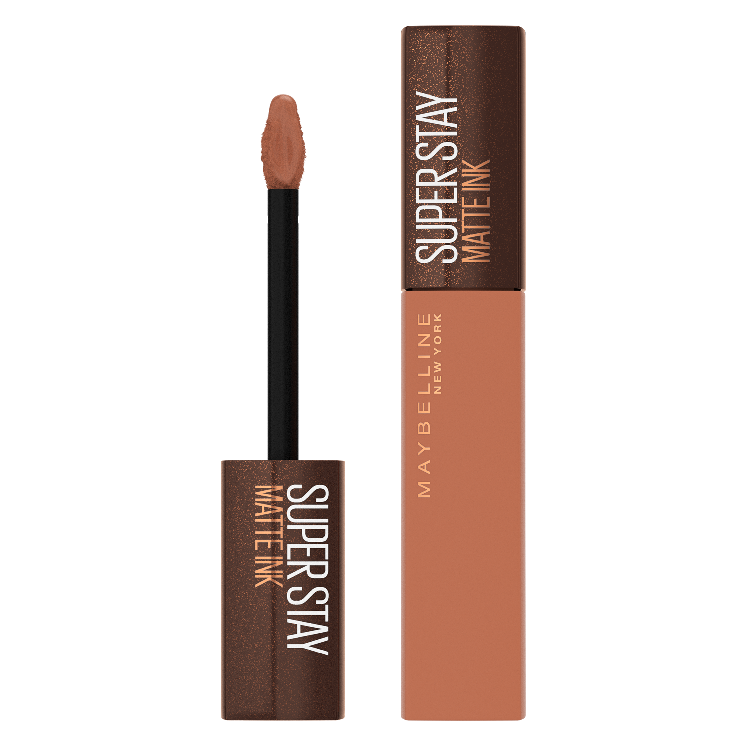Maybelline SuperStay Matte Ink Lipstick Coffee Collection Limited Edition - 255 Chai Genius - Nude Lippenstift - 5 ml