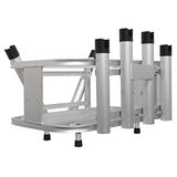 Extreme Max 3005.4257 Aluminium Jet Ski PWC Hengel Rack en Koeler Combo-Compatibel met RotoPax Brandstof Kan Mounts