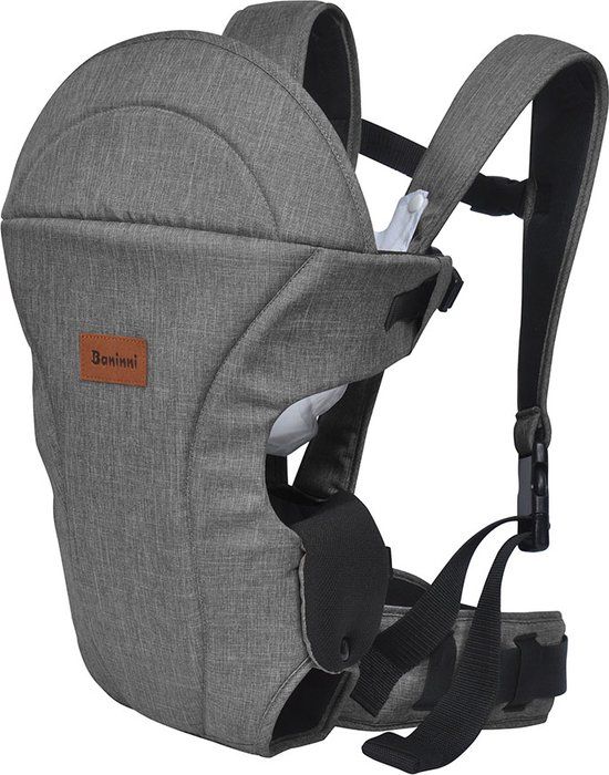 Baninni 3-in-1 Draagzak Sacco Luxe Grijs