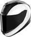 Nolan X-904 Ultra Carbon Emblema 360, casque intégral, couleur: Noir/Blanc, taille: L