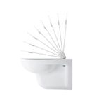 Duravit D-code WC-zitting - Wit glans - Softclose
