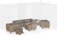 Relaxdays klamboe voor buiten - 250 x 300 x 500 cm - polyester - wit