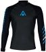 Aquasphere Aquaskin Rash Guard Manches Longues Bleu S Hommes