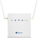 Merkloos Router 4G - LTE Cat4 - 150 Mbps download - 50 Mbps upload - Wifi tot 300 Mbps - 2 LAN-poorten - Wit