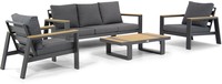 Lifestyle Garden Furniture Lifestyle Marietta stoel-bank loungeset 4-delig