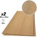 Ammo Mig Jimenez AMMO by Mig Jimenez Modelbouwdecoratie - MIG 8837 Create Cork - Fine Grain - 3mm -2x Kurk