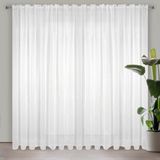Eurofirany Klaar Gordijn Lucy met Band 400 x 270 cm Wit