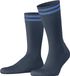 FALKE Dynamic Wool gedessineerd wol sokken unisex blauw - maat 37-38