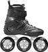 Roces X35 110 Skeelers - Inline Skates - Volwassenen - Zwart/Zilver - Maat 46