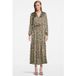 PINKO Accogliere 1 Robe Satin Imprimé Multicolore Rose/vert Taille : 38