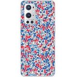 OnePlus Bedrukt siliconen hoesje compatibel met OnePlus 9 Pro 5G Liberty wiltshire bleu