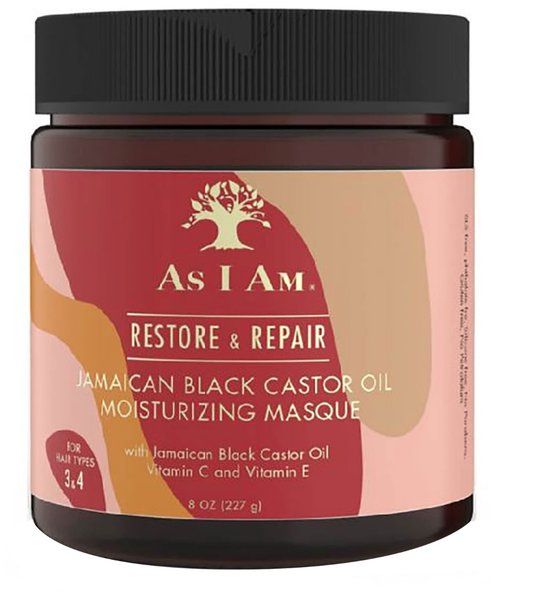 As I Am Haarmasker Restore & Repair Jamaican Black Castor Oil (227 g)