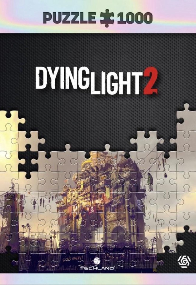 Good Loot Dying Light 2: Arch - puzzel 1000 stukjes 68cm x 48cm | inclusief poster en tas | Game-artwork voor volwassenen en tieners