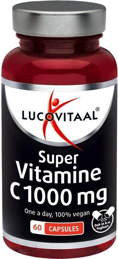 Lucovitaal Vitamine C 1000 mg vegan (60CA)