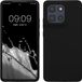 kwmobile telefoonhoesje geschikt voor Motorola Moto G86 5G - Hoesje met siliconen coating - Smartphone case in zwart