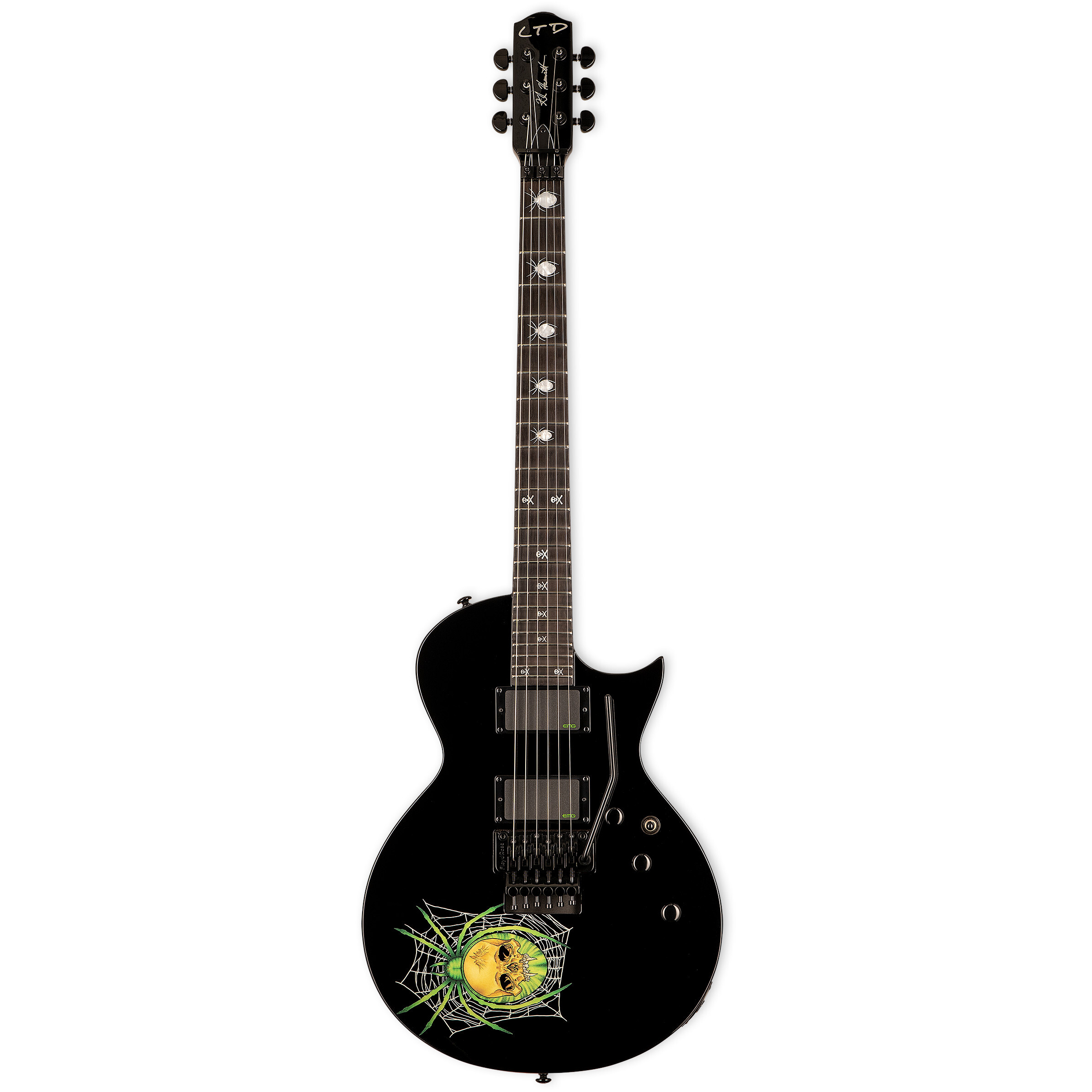 ESP LTD. Kirk Hammett Signature KH-3 Spider 30th Anniversary Edition met koffer