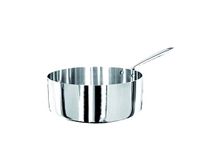 Pentole Agnelli Hoge steelpan, aluminium diep 20 cm staal