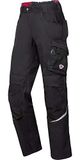 BP 1998-570-0032 Werkbroek voor heren, slank silhouet met hogere taille op de rug, stofmix 250 g/m², met stretch, zwart, 52n