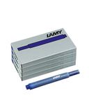 LAMY T10 set van 4 uitwisbare inktpatronen met grote inktcapaciteit - blauw